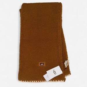 UGG Chestnut Tan Sherpa Scarf